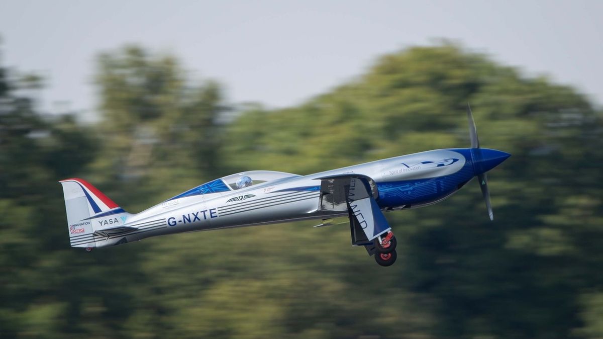 Elektrické letadlo od Rolls-Royce pokořilo rychlostní rekord